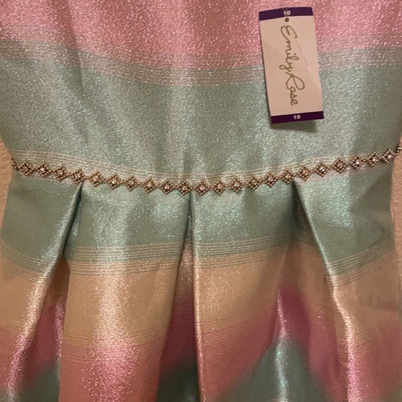 Brand New With Tag girls size 10 sleeveless high low dress - Picture 8 of 8